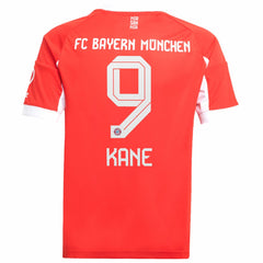 Harry Kane Bayern Munich Youth 2025/26 Home Replica Jersey - Adidas Red