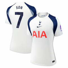 Son Heung-Min Tottenham Hotspur Women's 2025/26 Home Replica Jersey - Nike White
