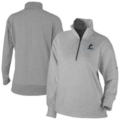 MLB Miami Marlins Columbia Women's Birchwood Hills Quarter-Zip Pullover