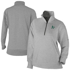 MLB Athletics Columbia Women's Birchwood Hills Quarter-Zip Pullover