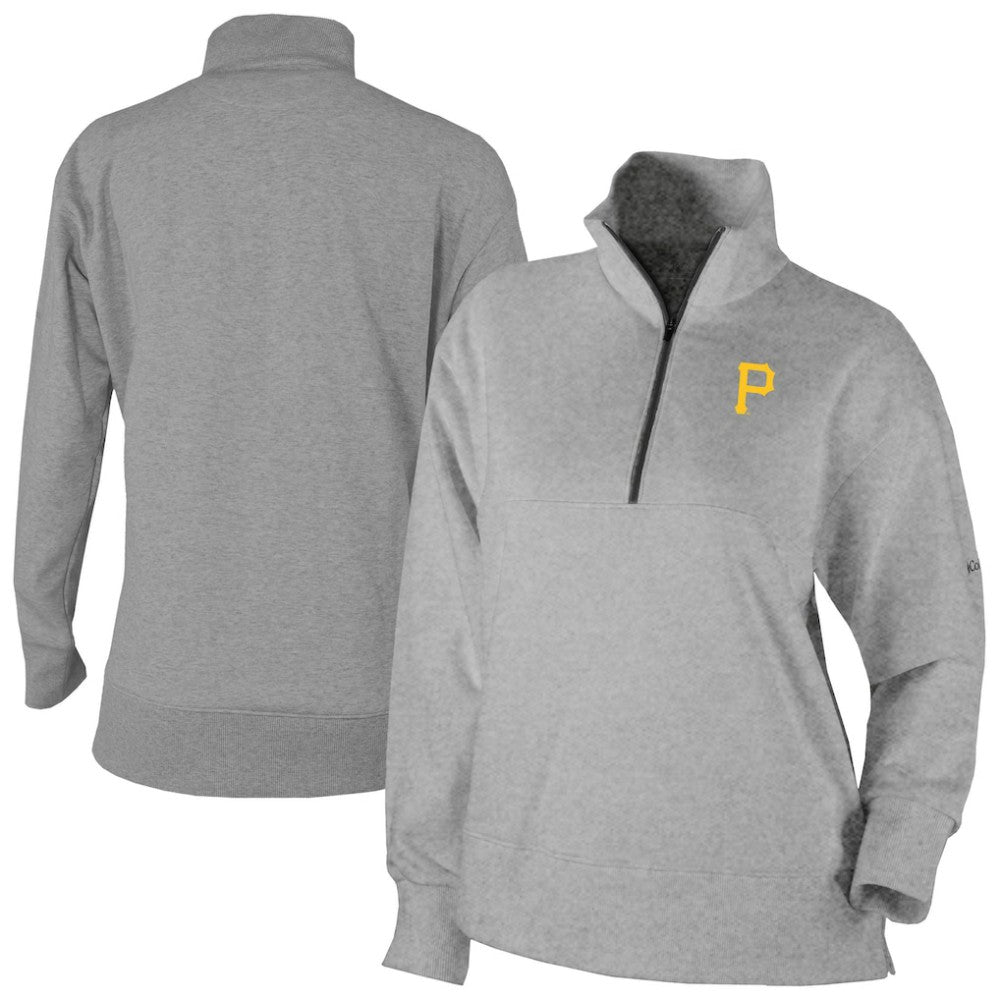 MLB Pittsburgh Pirates Columbia Women's Birchwood Hills Quarter-Zip Pullover