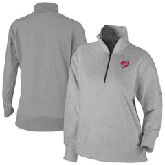 MLB Washington Nationals Columbia Women's Birchwood Hills Quarter-Zip Pullover