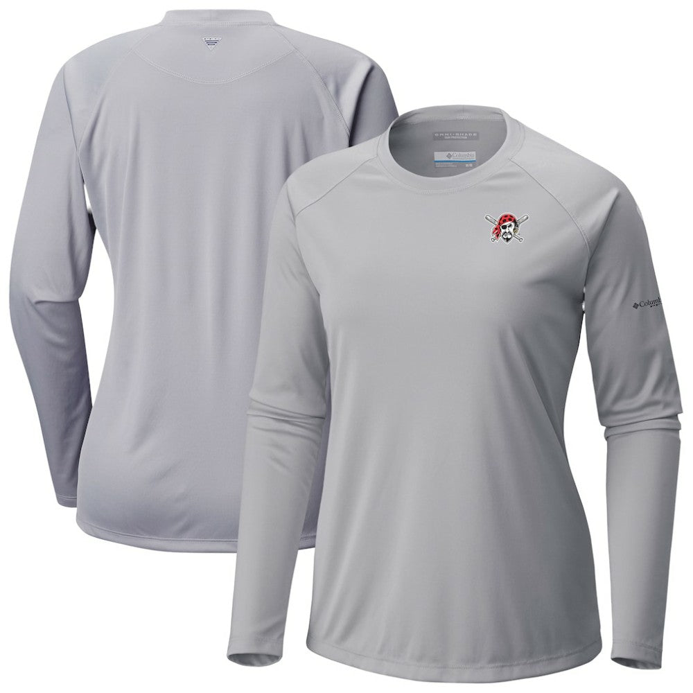 MLB Pittsburgh Pirates Columbia Tidal Tee II Long Sleeve T-Shirt