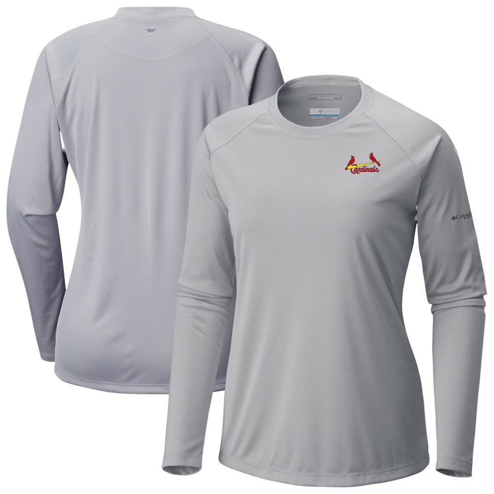 MLB St. Louis Cardinals Columbia Tidal Tee II Long Sleeve T-Shirt