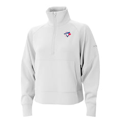 MLB Toronto Blue Jays Columbia Women's Wickhams Hills Raglan Omni-Wick Quarter-Zip Pullover