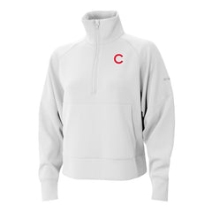 MLB Chicago Cubs Columbia Women's Wickhams Hills Raglan Omni-Wick Quarter-Zip Pullover