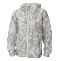 MLB Minnesota Twins Columbia Women's Flash Challenger Full-Zip Hoodie Windbreaker Jacket