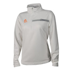MLB Baltimore Orioles Columbia Women's Skiff Guide Fleece Half-Zip Pullover Jacket