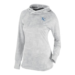 MLB Kansas City Royals Columbia Women's Omni-Wick Sunday Ball Raglan Pullover Hoodie