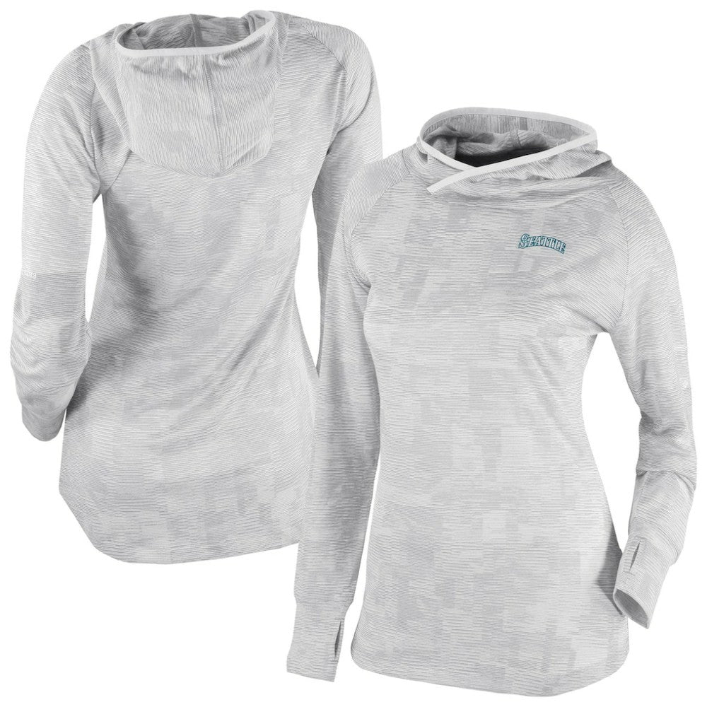MLB Seattle Mariners Columbia Women's Omni-Wick Sunday Ball Raglan Pullover Hoodie