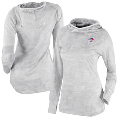 MLB Toronto Blue Jays Columbia Women's Omni-Wick Sunday Ball Raglan Pullover Hoodie