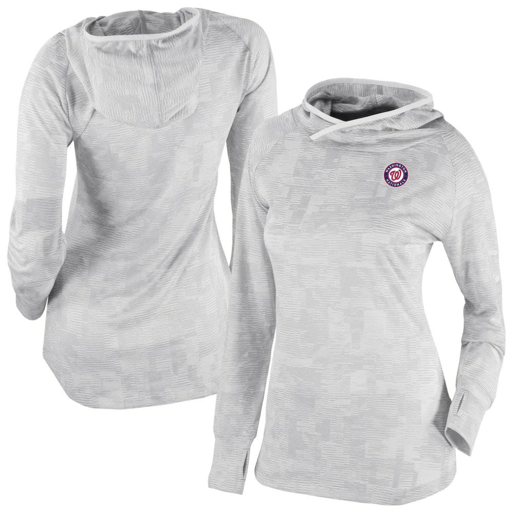 MLB Washington Nationals Columbia Women's Omni-Wick Sunday Ball Raglan Pullover Hoodie