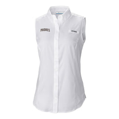 MLB San Diego Padres Columbia Women's Tamiami Sleeveless Shirt
