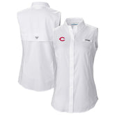 MLB Cincinnati Reds Columbia Women's Tamiami Sleeveless Shirt