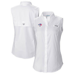 MLB Toronto Blue Jays Columbia Women's Tamiami Sleeveless Shirt