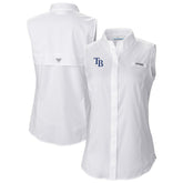 MLB Tampa Bay Rays Columbia Women's Tamiami Sleeveless Shirt