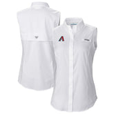 MLB Arizona Diamondbacks Columbia Women's Tamiami Sleeveless Shirt