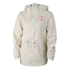 MLB Boston Red Sox Columbia Women's Lily Park Full-Zip Rain Jacket