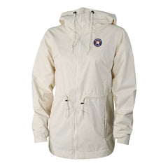 MLB Houston Astros Columbia Women's Lily Park Full-Zip Rain Jacket