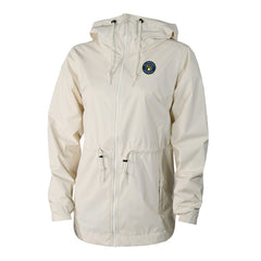 MLB Milwaukee Brewers Columbia Women's Lily Park Full-Zip Rain Jacket
