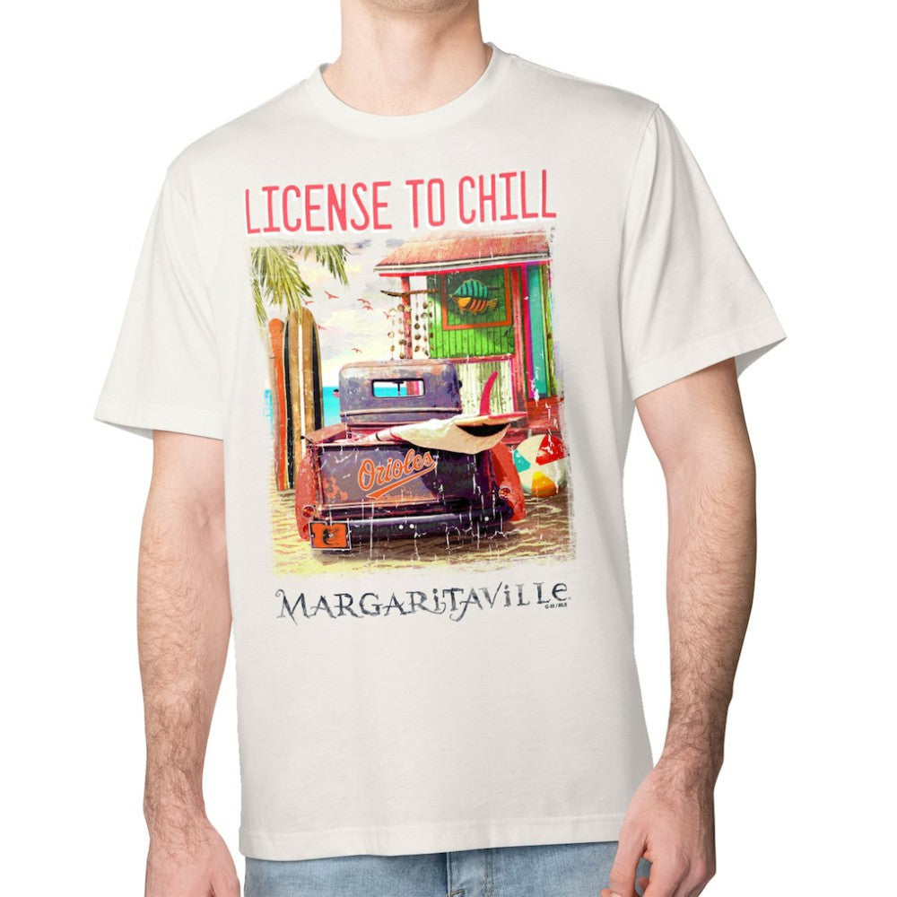 MLB Baltimore Orioles Margaritaville License to Chill T-Shirt
