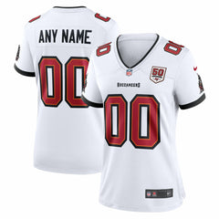 Women's 50th Season Custom Game Jersey - Tampa Bay Buccaneers
