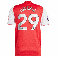 Kai Havertz Arsenal 2025/26 Home Player Jersey - Adidas Red
