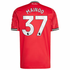 Kobbie Mainoo Manchester United Home 2025/26 Replica Player Jersey - Adidas Red