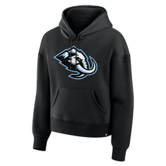 NHL Black Utah Mammoth Fanatics Women's Essential Hoodie