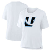 NHL White Utah Mammoth Fanatics Women's Alternate Logo Legacy T-Shirt