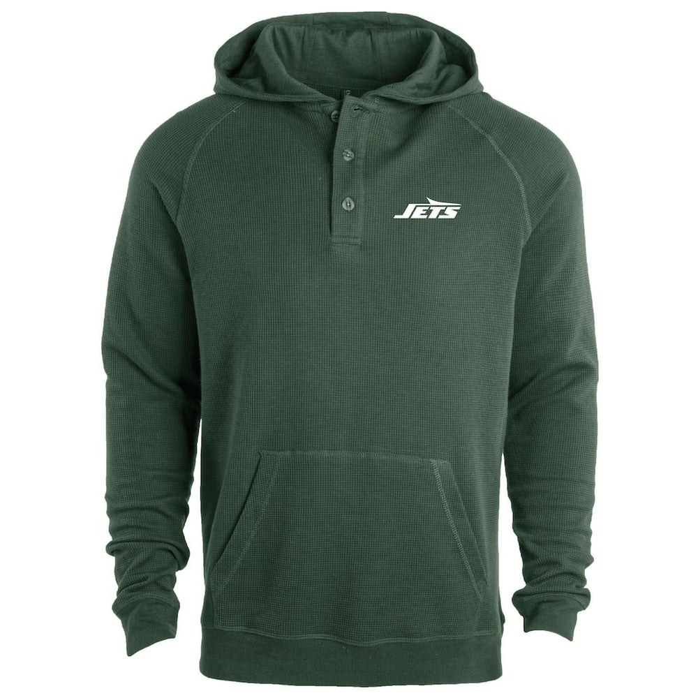 Dunbrooke Montana Raglan Thermal Hoodie - New York Jets