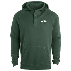 Dunbrooke Montana Raglan Thermal Hoodie - New York Jets