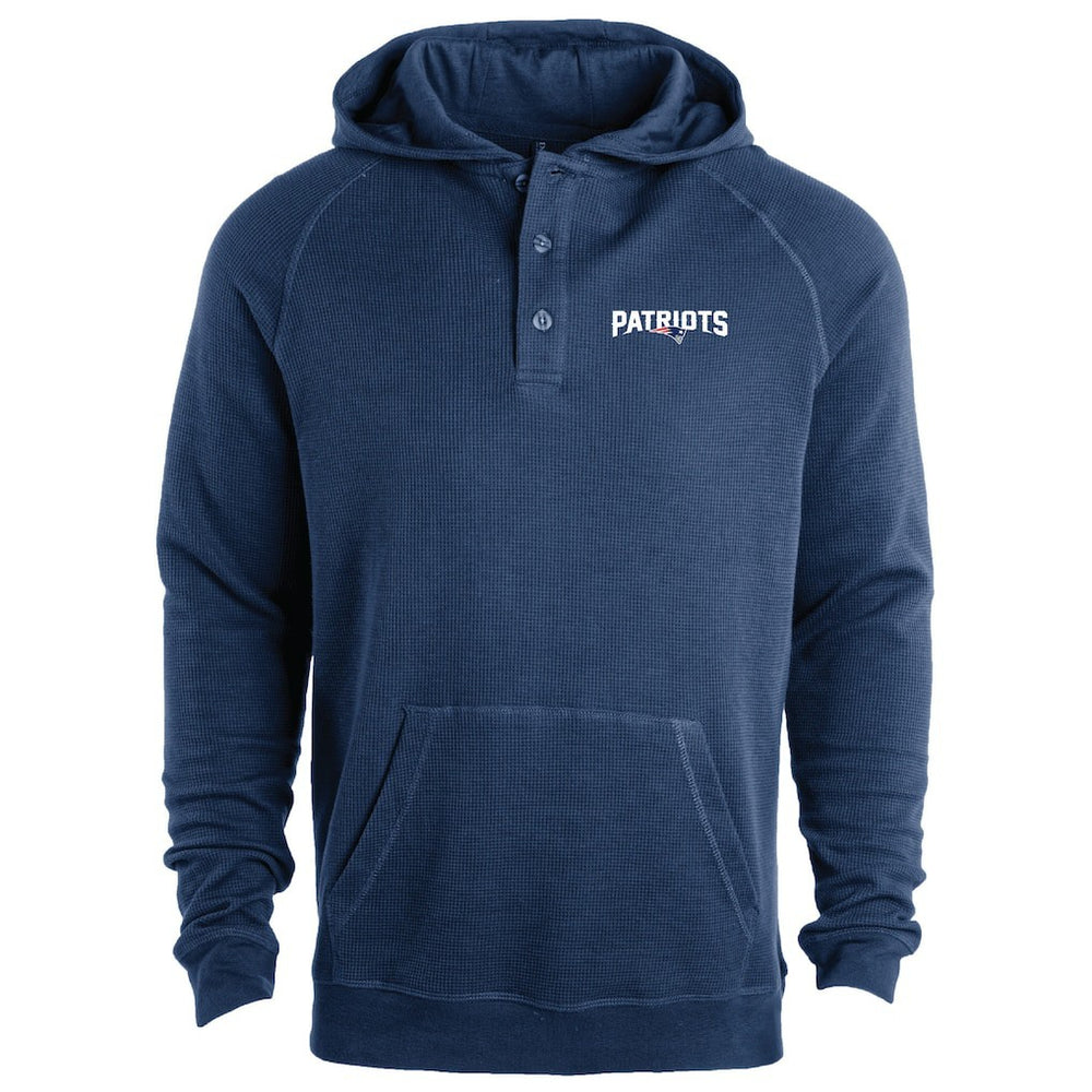 Dunbrooke Montana Raglan Thermal Hoodie - New England Patriots