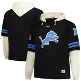 '47 Big & Tall Split Zone Cornerback V-Neck Hoodie - Detroit Lions