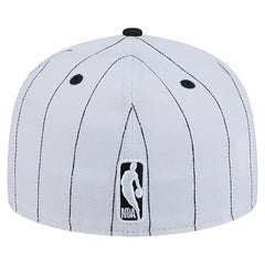 NBA Chicago Bulls Wordmark Pinstripe 59FIFTY Fitted Hat