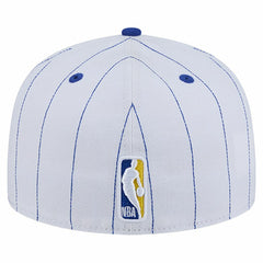 NBA Golden State Warriors Wordmark Pinstripe 59FIFTY Fitted Hat sale