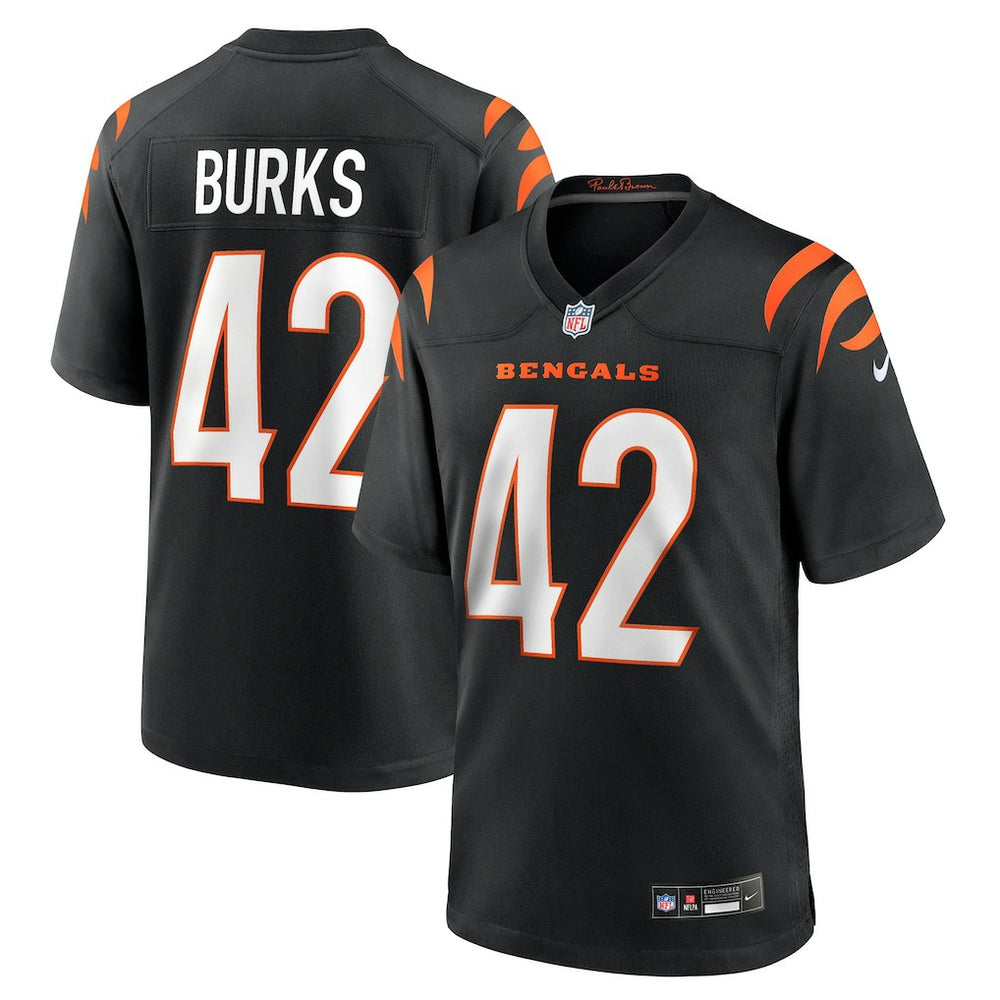 Oren Burks Team Game Jersey - Cincinnati Bengals