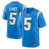 Trey Lance Team Game Jersey - Los Angeles Chargers