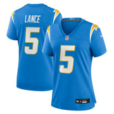 Trey Lance Women's Team Game Jersey - Los Angeles Chargers