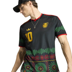 Bob Marley Jamaica National Team 2026 Away Replica Jersey - Adidas Black
