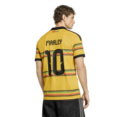 Bob Marley Jamaica National Team 2026 Home Replica Jersey - Adidas Yellow