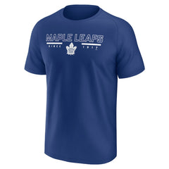 NHL Blue Toronto Maple Leafs Fanatics Established Raglan T-Shirt