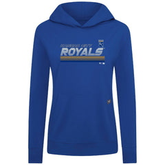 MLB Kansas City Royals Levelwear Women's Relay Breaker Pullover Hoodie