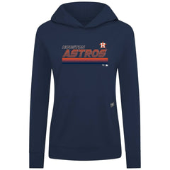 MLB Houston Astros Levelwear Women's Relay Breaker Pullover Hoodie