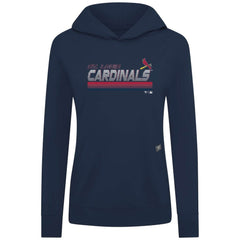 MLB St. Louis Cardinals Levelwear Women's Relay Breaker Pullover Hoodie