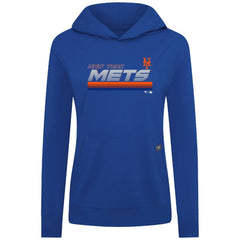 MLB New York Mets Levelwear Women's Relay Breaker Pullover Hoodie