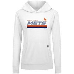 MLB New York Mets Levelwear Women's Relay Breaker Pullover Hoodie