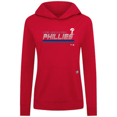 MLB Philadelphia Phillies Levelwear Women's Relay Breaker Pullover Hoodie
