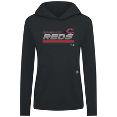 MLB Cincinnati Reds Levelwear Women's Relay Breaker Pullover Hoodie