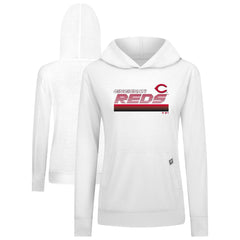 MLB Cincinnati Reds Levelwear Women's Relay Breaker Pullover Hoodie
